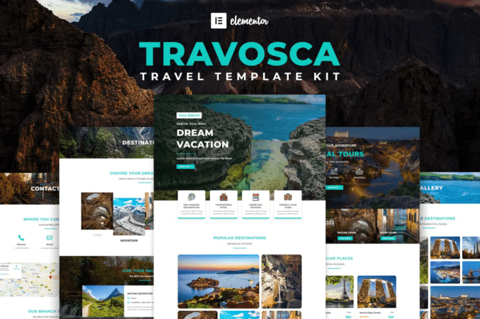 Travosca - Travel Elementor Template Kit