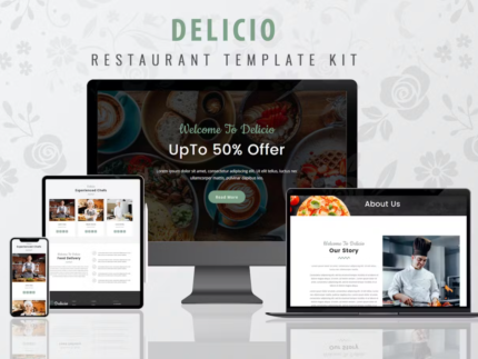 Delicio - Restaurant Elementor Template Kit