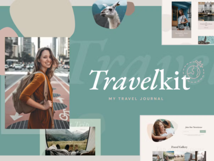 TravelKit - Journal & Blog Template Kit for Elementor