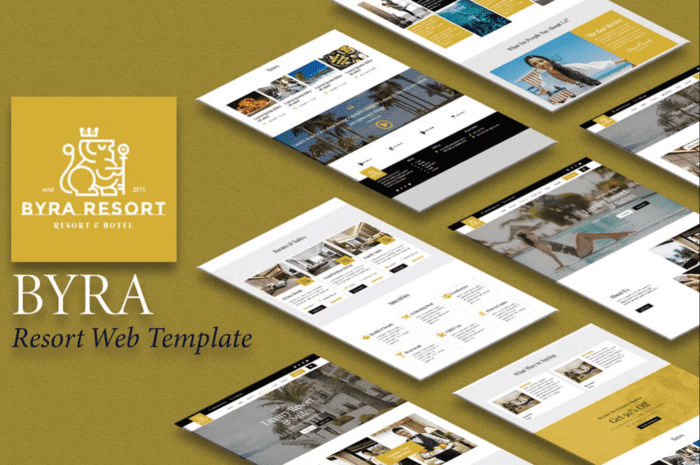 Byra - Hotel & Resort Elementor Template Kit