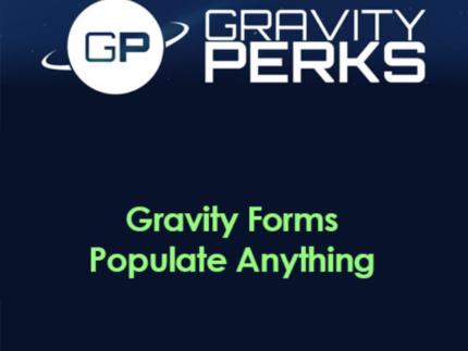 Gravity Perks – Gravity Forms Populate Anything