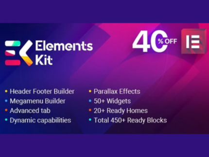 Elements Kit – All In One Addons for Elementor Page Builder