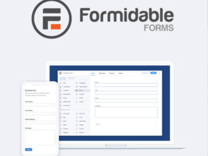 Formidable Forms Pro – WordPress Form Builder Plugin