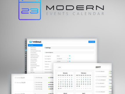 Modern Events Calendar