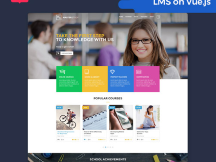 Masterstudy Education – LMS WordPress Theme