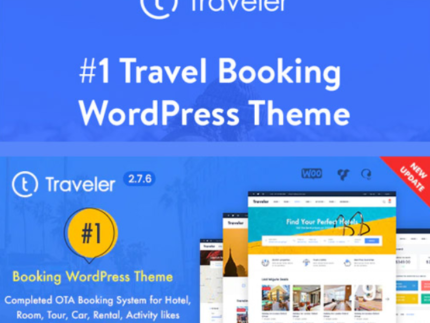 Travel Booking WordPress Theme