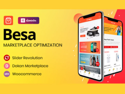 Besa – Elementor Marketplace WooCommerce Theme