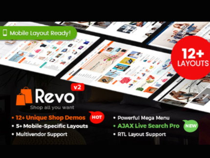 Revo – Multipurpose WooCommerce WordPress Theme