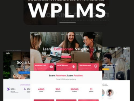 WPLMS Learning Management System for WordPress