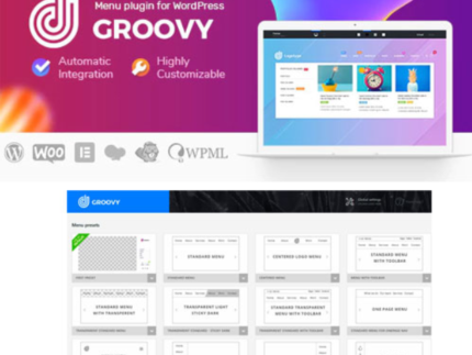 Groovy Mega Menu – Responsive Mega Menu Plugin for WordPress