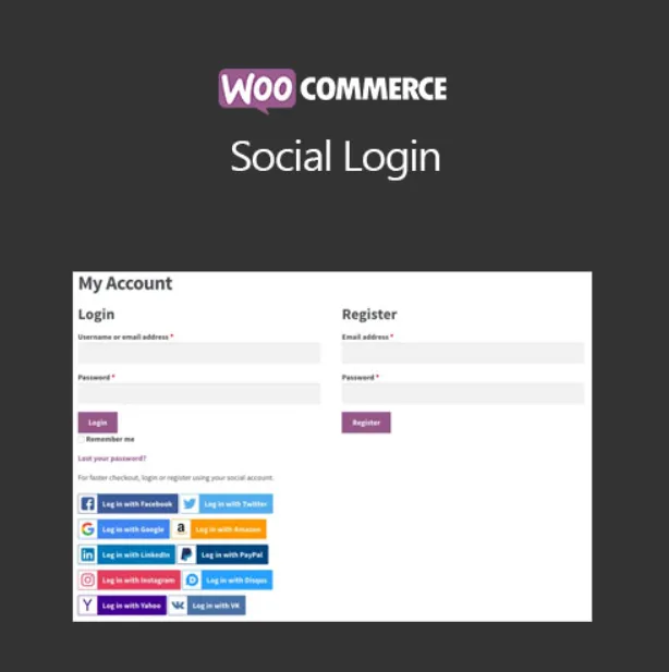 Jual WooCommerce Social Login