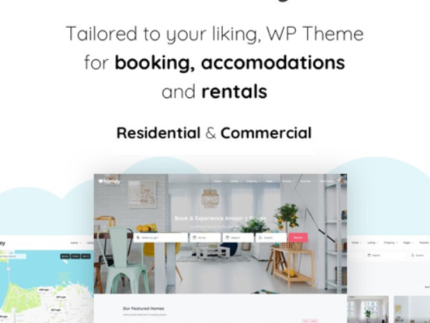Homey – Booking and Rentals WordPress Theme