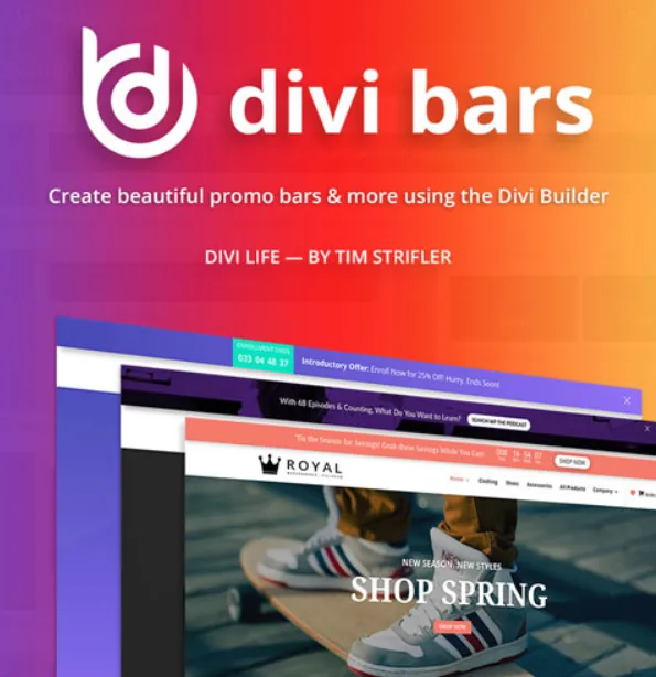 Jual DiviLife – Divi Bars