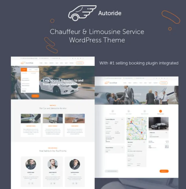 Jual AutoRide – Chauffeur Limousine Booking WordPress Theme