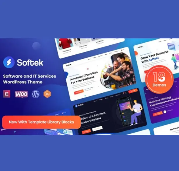 Jual Softek – Software & IT Solutions WordPress Theme