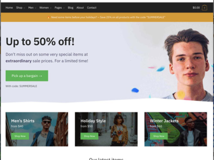 Shoptimizer – Fastest WooCommerce WordPress Themes