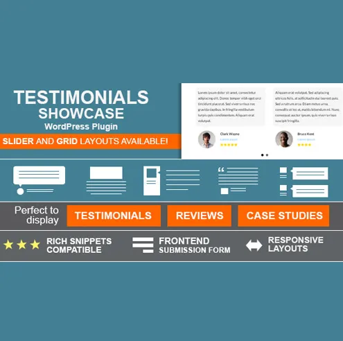 Jual Testimonials Showcase – WordPress Plugin