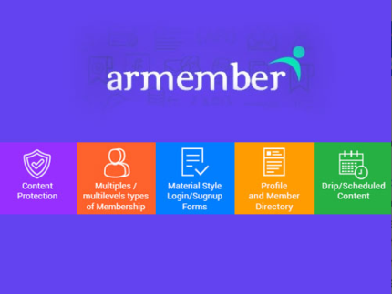 ARMember – WordPress Membership Plugin