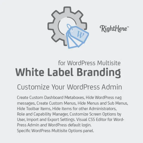 Jual White Label Branding for WordPress