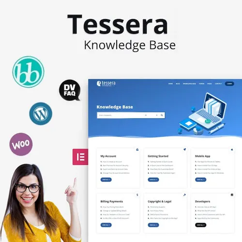 Jual Tessera - Knowledge Base & Support Forum WordPress Theme