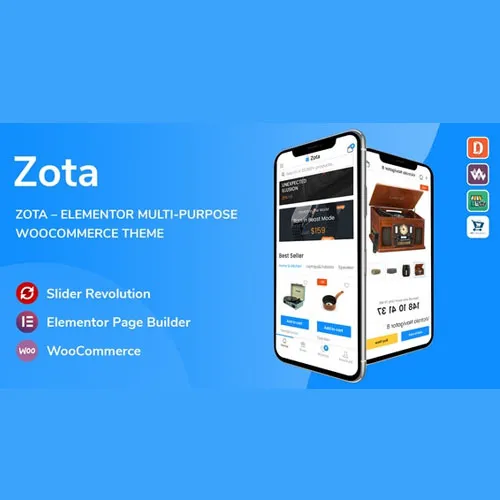 Jual Zota - Elementor Multi-Purpose WooCommerce Theme