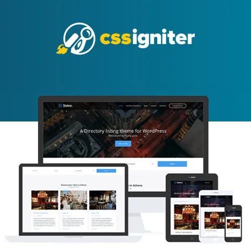 Jual CSS Igniter Listee WordPress Theme