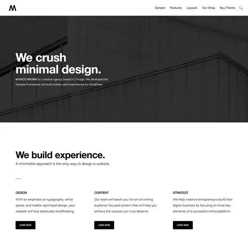 Jual StudioPress Monochrome Pro Genesis WordPress Theme