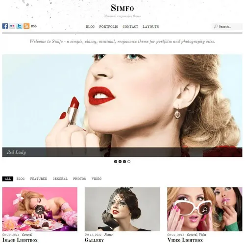 Jual Themify Simfo WordPress Theme