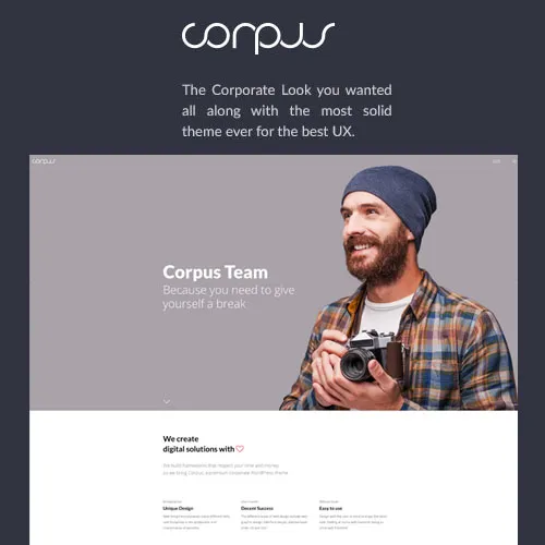 Jual Corpus - Responsive Corporate WordPress Theme