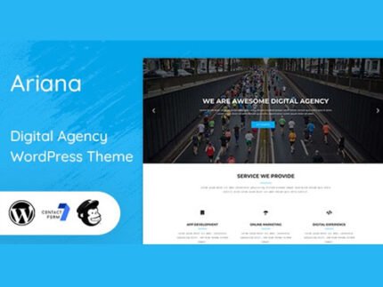 Ariana – Digital Agency WordPress Theme