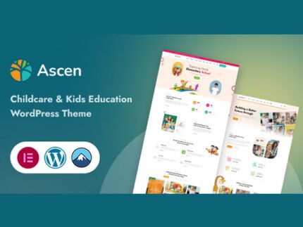 Ascen – Childcare & Kids Education WordPress Theme