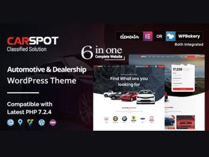 CarSpot – Dealership WordPress Classified Theme