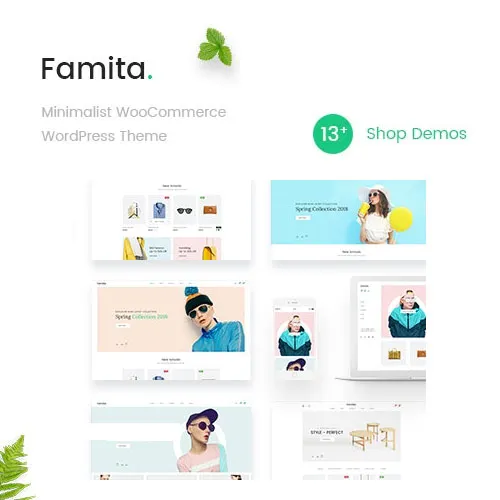 Famita – Minimalist WooCommerce WordPress Theme