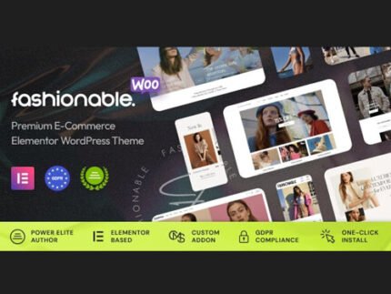 Fashionable – Clothing & Apparel WooCommerce WordPress Theme