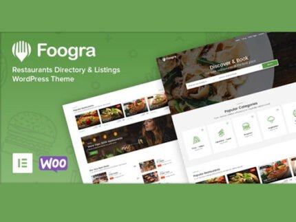 Foogra – Restaurants Directory & Listings WordPress Theme