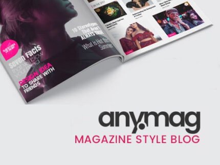 Magazine Style WordPress Blog anymag