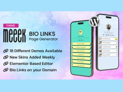 Meeek – Bio Links Builder Theme