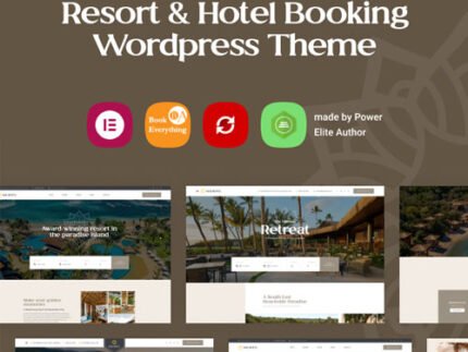 NouHotel – Resort & Hotel Booking WordPress Theme