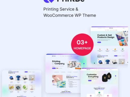 PrintBe – Printing Service & WooCommerce WP Theme