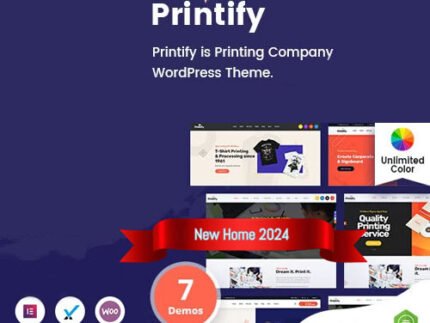 Printify – Printing Company WordPress Theme + RTL