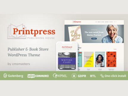 Printpress – Book Publishing WordPress Theme