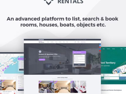 WP Rentals – Booking Accommodation WordPress Theme