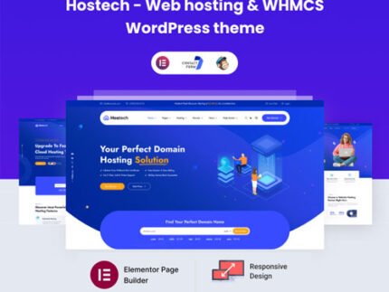Web hosting & WHMCS WordPress theme