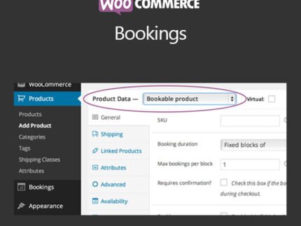 WooCommerce Bookings