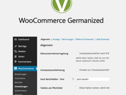 WooCommerce Germanized Pro by Vendidero