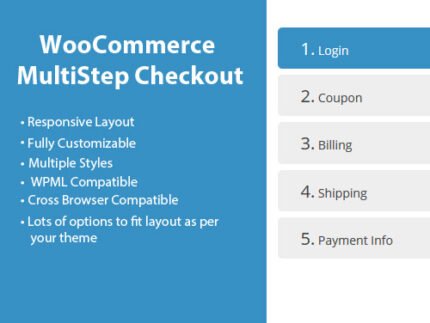 WooCommerce MultiStep Checkout Wizard