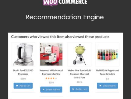 WooCommerce Recommendation Engine