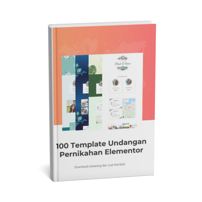 100 Template Undangan Pernikahan Elementor