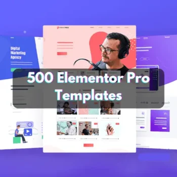 500 Template Elementor WordPress