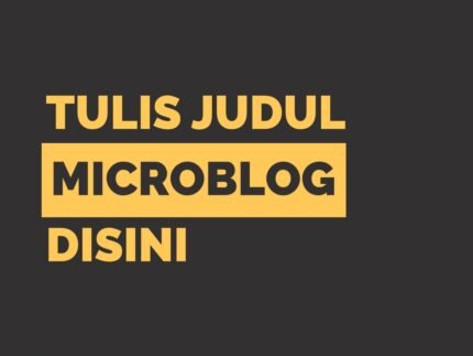 140 Template Microblog PPT